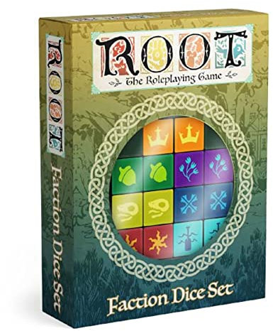 Magpie Games Root RPG Faction Dice Set - Würfel - 7 Sets of 6-sided Dice - Indoor - All Ages