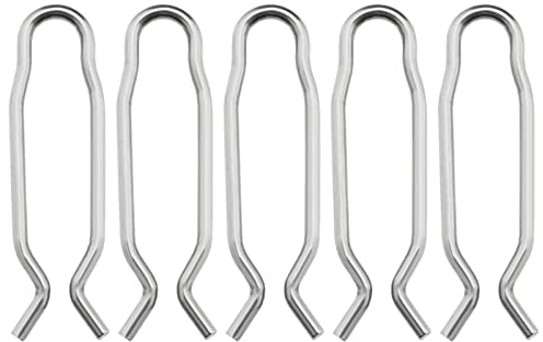 Create idea 5 Pezzi Morsetto A Molla per Idropulitrice 50372210 Compatibile con Karcher K3 K4 K5 K6 K7 Tubo Flessibile per Idropulitrice Clip A Molla in Acciaio Inossidabile 304