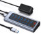 BENFEI Hub USB alimenté, hub répartiteur USB 3.0 8 Ports (7 Ports de Transfert de données Plus Rapides + 1 Port de Charge) avec Adaptateur Secteur et interrupteurs Marche/arrêt LED individuels