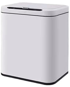 Pattumiera da Cucina/Secchio Spazzatura Pattumiera Intelligente Sensore Automatico Secchio for Servizi igienico-Sanitari elettrici in Acciaio Inossidabile for Uso Domestico Secchio ad Alto Valore FO