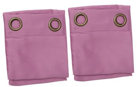 Cabilock 2 Stück Verdunkelungsvorhänge aus Strapazierfähigem Material für Wohnzimmer und Schlafzimmer Dekorative Fenstervorhänge mit Blickdichte