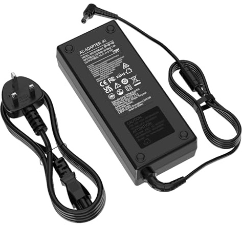 BIUBOTY 120W DC in Power Supply Cable for Sony TV Bravia KDL-50 55 65 HDTV | 19.5V 6.15A Adapter Compatible with Sony Bravia TV 50 55 65 HDTV KD65XF7002 KD55XG7002AB KDL-50W809C KD43XG81 KD49XG7002
