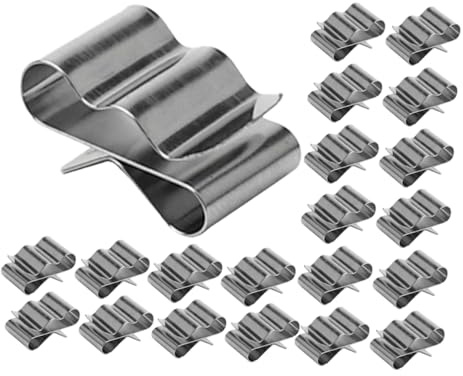 Cabilock 30stücke Kabelclips Für Solarmodule Kabelrahmenclip Solarkabelclip Kabelklemmen Für Photovoltaik Befestigung Für Solarpanels Edelstahl Wetterbeständig Kabelschutz Einfache