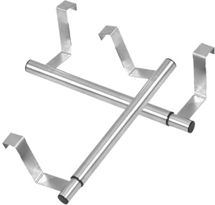 Happyyami 2pièces Lot de Barres Porte-Serviettes Mural Extensibles pour Salle De Bain Et Cuisine Design Moderne Et Facile à Nettoyer