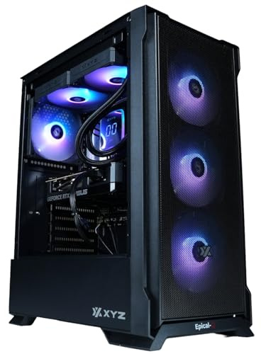 Epical-Q Ordenador sobremesa Gaming Prustex AMD Ryzen 7 7800X3D, 32GB, 2TB NVME, RTX 5070 + Windows 11 Pro