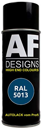Alex Flittner Designs RAL Lackspray Autolack Sprühdose Spraydose RAL5013 Kobaltblau matt