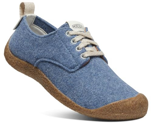KEEN Damen Mosey Derby Sneakers, Blue Felt/Birch, 40 EU