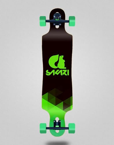 Sakari Skate Skateboard Longboard Complete 40x9 Poison