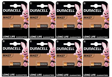 8 x Duracell MN27 27A A27 8LR732 (8 Blister à 1 Batterie) 8 Batterien