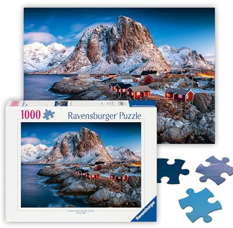 Ravensburger Puzzle 12000756 - Idyllische Lofoten - 1000 Teile Puzzle für Erwachsene und Kinder ab 14 Jahren, Puzzle mit Landschaft und Natur