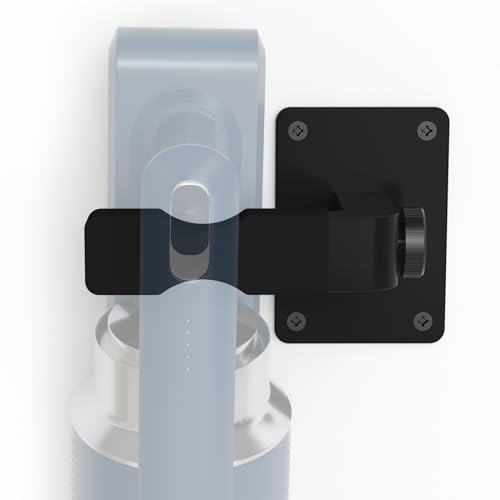 shark Vacuum Cleaner Wall Mount Mini Cordless Vacuum Stand Compatible for Shark IX141 IZ562H IZ682H IZ361H IZ462H IZ163H IZ363HT IZ483H and V7 V8 V10 V11 V12 V15(Black)