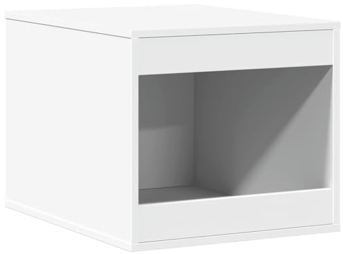 vidaXL Katzenklo Weiß 47x59x42 cm Holzwerkstoff
