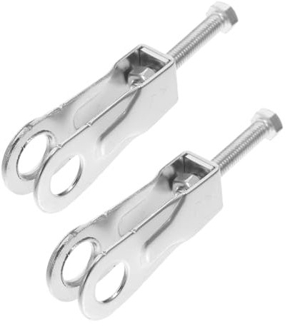 TIDTALEO 2pezzi Regolatore Catena Strumento Per Catena Facile Da Usare Alta Durabilità Compatibile Con Diverse Motociclette
