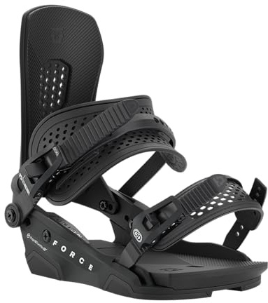 Union Force Men's Snowboard Bindings (Black, Large)