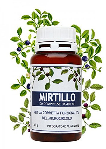 MIRTILLO 100 compresse da 400 mg