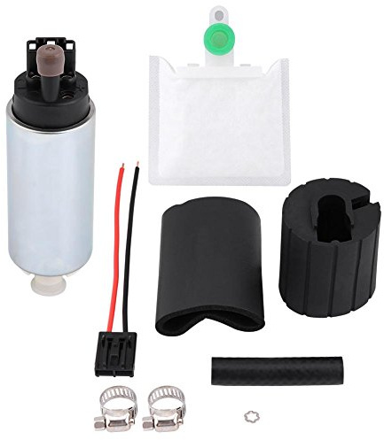 Qiilu 255LPH Universal Bomba de combustible Intank eléctrica del Alta presión con Kit de instalación GSS342
