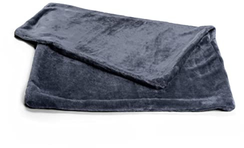 TrendPet Coco grau - Kuscheldecke für Hunde und Katzen (50x35cm)
