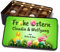 True Statements Personalisierte Schokolade zu Ostern - Dein Ostergeschenk „Frohe Ostern“ – Osterküken & Osterhasen – Geschenkdose mit 12 Confiserie-Pralinen