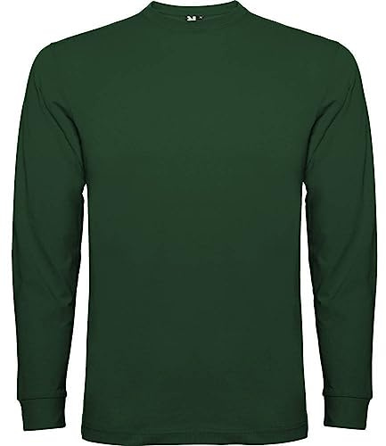 ROLY Camiseta Pointer 1204 Hombre Manga Larga Verde Botella 56 M