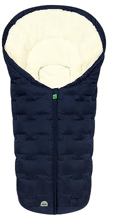 Odenwälder Fußsäckchen für Babyschale Oskar line marine