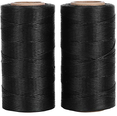 Leder-Nähgarn, Hochwertiges Polyester, 260 M Länge, 1 Mm Durchmesser, DIY-Handwerk, Schuhreparatur, Schmucklinie