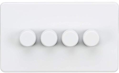 4G 2-way 10-200W (5-150W LED) Intelligent dimmer - Matt White