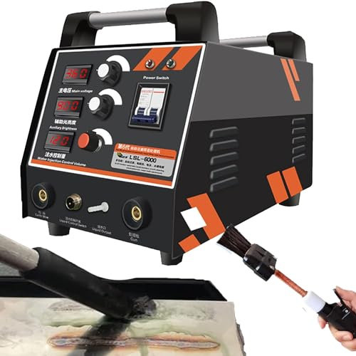 YANGYMM Macchina per Pulizia Dell'Elettrolisi del Cordone Saldatura, Processore Cordone di Saldatura in Acciaio Inossidabile da 3600 W, Pulitore per Saldature Industriale Saldature Tig, Mig, A Punti