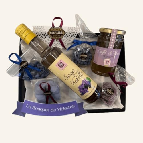 Geschenkset Alles Violette – 5 handgefertigte Produkte