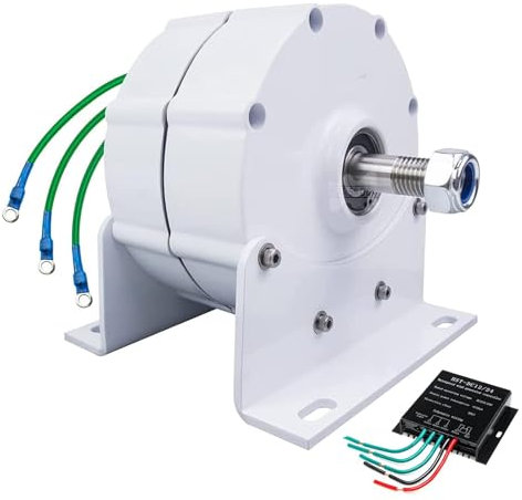 Generador de imán permanente de baja RPM, motor sin engranajes para turbina eólica y turbina de agua