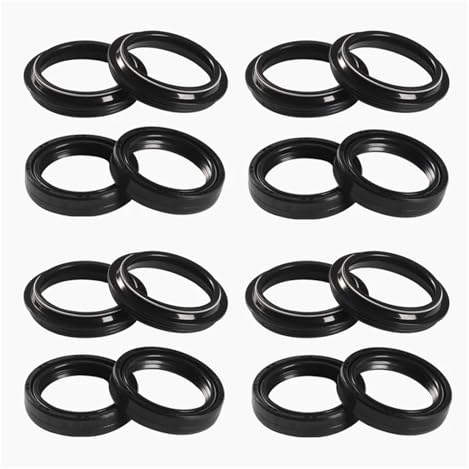 43x54x11 43 * 54 Motor Vorne Stoßdämpfer Gabel Dämpfer Welle Öl Dichtung Bar Halterungen Staub Abdeckung for Tri-umph 955 Daytona T595 97-2000(8pc Seal 8pc Cover)