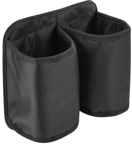 Portavasos de PVC, Organizador de Tazas suspendido, Bolsa de Almacenamiento para Botellas de Agua, Soporte versátil para Bebidas Junto la Piscina, Base Abierta, pasamanos para Bebidas, Organizador