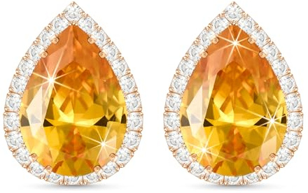 Linawe Accesorios para pendientes para mujer, pendientes de joyería moderna con diamantes sin níquel, joyas de boda