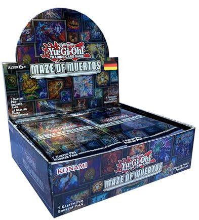 Maze of Muertos - Yu-Gi-Oh! Display (24 Booster) - MZMU - Deutsch - OVP - 1. Auflage - mit RC-Fieldcenter