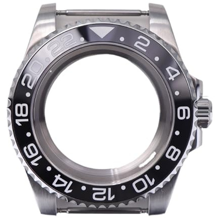 1 st 40 mm for Eta2824 urverk Silverfärgad klockfodral Jubilee 316L armband i rostfritt stål Safirglas(P glass-flat)