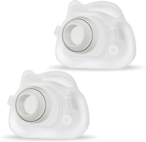 F40 Ersatzpolster für Vollgesichtsmaske – 2er-Pack – Kompatibles Zubehör für Anwender (Mittel)