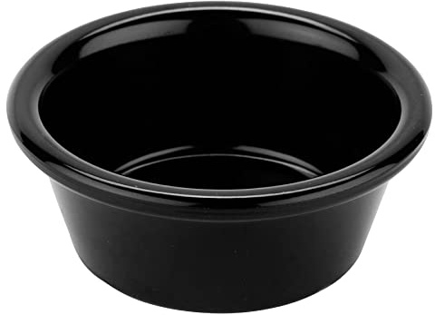 G.E.T. RM-203-BK 1.5 oz. Black Melamine Sauce Cup, Break Resistant, Ramekins (Pack of 12)