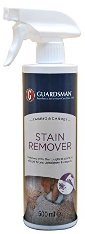 Guardsman Fabric & Carpet Stain Remover Spray - 500ml to Clean and Protect Fabric Furniture - Restore Fabrics Upholstery Cleaning Spray for Carpets, Sofas, Car interiors, Dining Chairs & Rugs