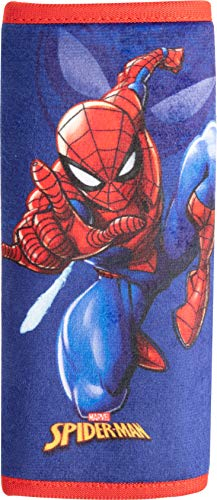 Tataway Sangle de Ceinture Unique, Coussin de Voiture Souple, Protecteur de Ceinture de sécurité Spiderman Spider-Man Superheroes