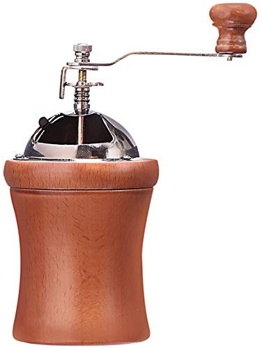 ZKHD Manual Molinillo De Café, Cafe Regulable Portatil Ajuste Molido, Grado Coffe Grinder Moledores Hogar La Oficina, O Los Viajes Moler Granos Semillas Á Máquina Grano Molienda Variable, Fino Grueso