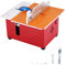MXBAOHENG Tragbare Präzisionstischsäge 360W Kreissägeblatt 125mm Holzbearbeitung Tischsäge mit Push Table für Handwerk Handgemachtes Holz/Metall/Kunststoff Schneiden T60