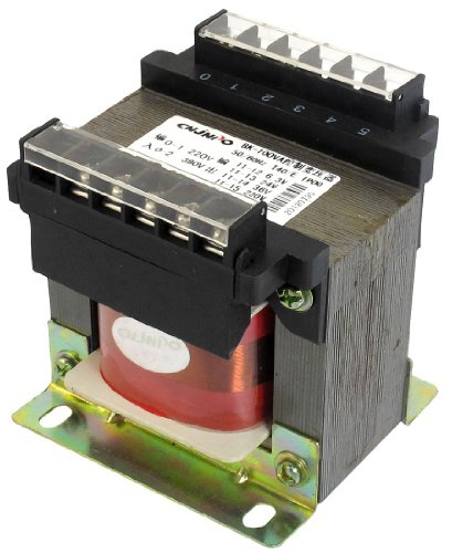 Ruilogod Capacidad 100VA Entrada eléctrica CA 220V 380V Transformador de control de voltaje