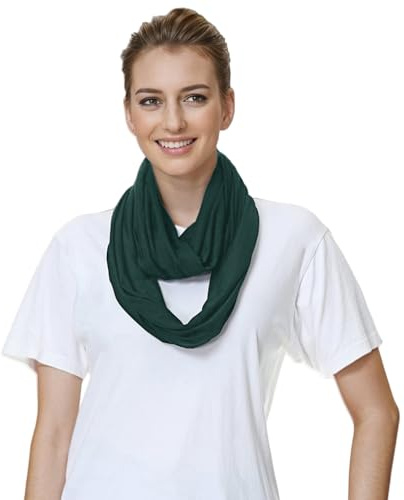 Lina & Lily Modal Premium Jersey Loop Schal für Damen Herren