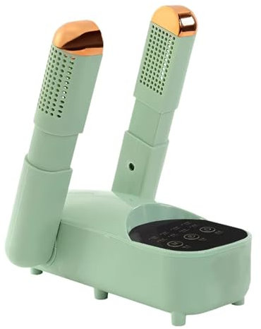 Sèche-chaussures Sèche-chaussures, Sèche-gants portable et chauffe-bottes avec souffleur de chaleur, support réglable et minuterie, conception pliante et séchage rapide pour chaussures, gants