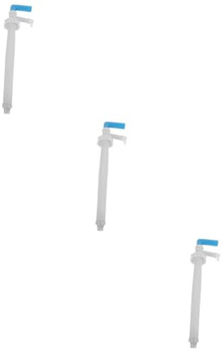 OKUMEYR 3St Honigschleuder pumpe für honigspender Honig Pumpe flüssiger extraktor Siruppumpe für zu Hause Honigtransferpumpe Bienenhonigpumpe Küchenversorgung Ölpumpe Plastik Weiß