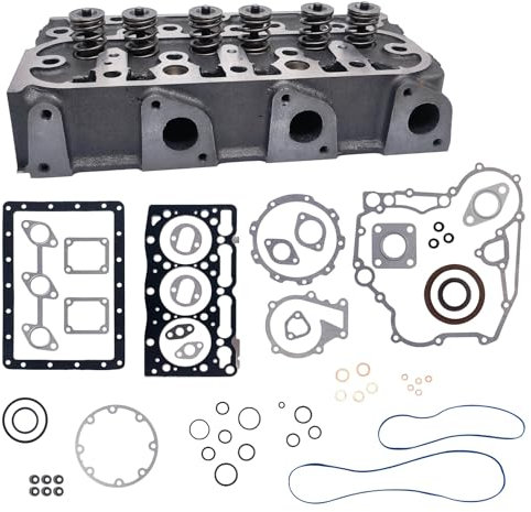 ZDCOZMD [Pièces de Moto] for Kubota D1105 Culasse 16032-03040 for Kubota KX41 Mini Pelle D1105 pièces de réparation de Moteur Diesel [Facile à remplacer]