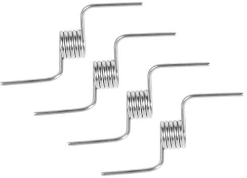 Holibanna Refrigerator Door Spring Replacement 4pcs Fridge Divider Door Spring Spare Parts for Fridge Accessories