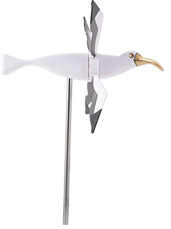 Toddmomy 1 pezzo Decorazione con Statua e Ruota Vento per Esterni Adatta per Patii Cortili e