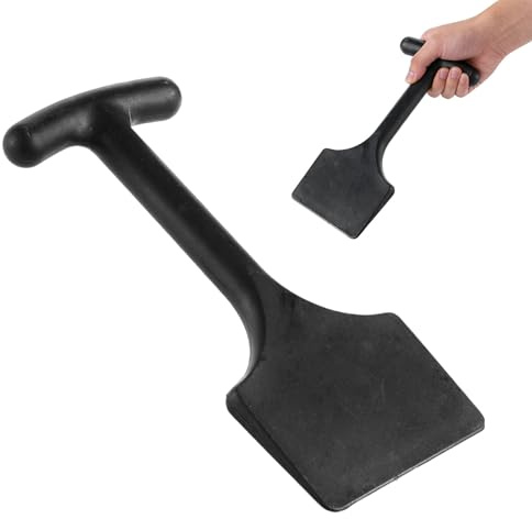Carpet Bolster, 1 Pcs Black Bolster Chisel, Plastic Carpet Fitting Tools, Specialised Chisel for Stair Carpets Installation, Featuring Hem Gap Treatment Functionality (Black)