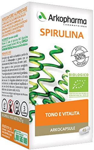 Arkopharma, 70363 Arkocapsule Spirulina Bio, 45 capsule