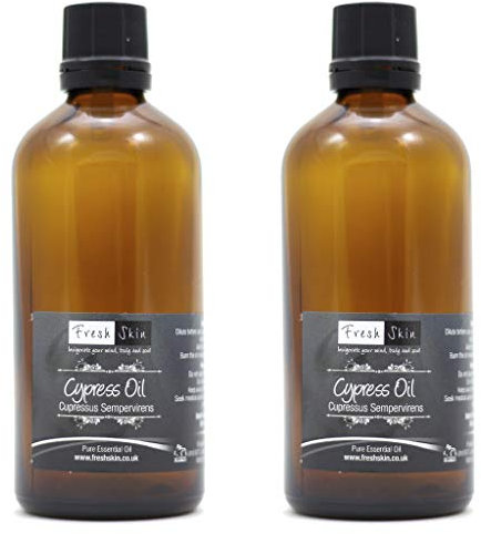 Freshskin Beauty LTD | Cypress Essential Oil - 200ml (2 x 100ml) - 100% Pure & Natural Essential Oils